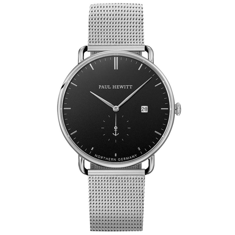 Paul Hewitt Watch Grand Atlantic Line Black/Silver