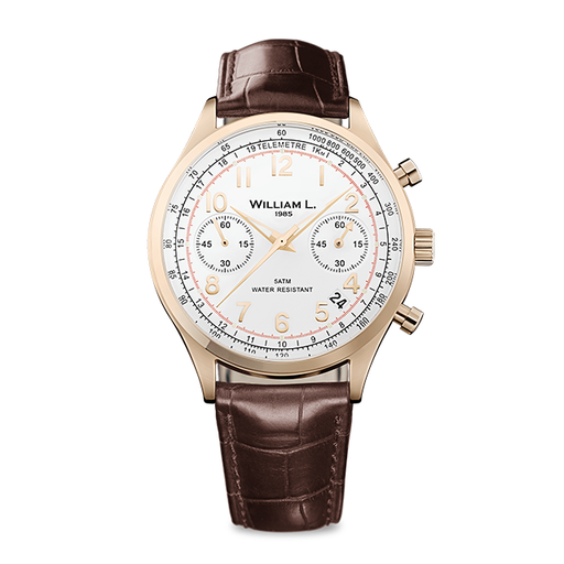 WilliamL Vintage Style Chronograph WLOR01BCORCM