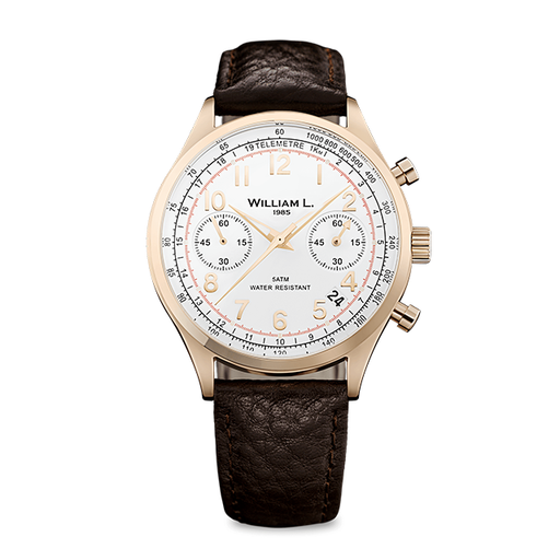 WilliamL Vintage Style Chronograph WLOR01BCORBM